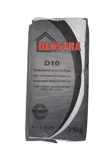 Ready-made mortar for use - D 10